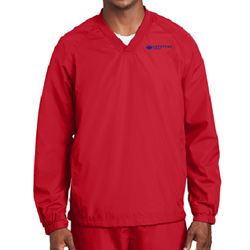 Sport-Tek® V-Neck Raglan Wind Shirt 
